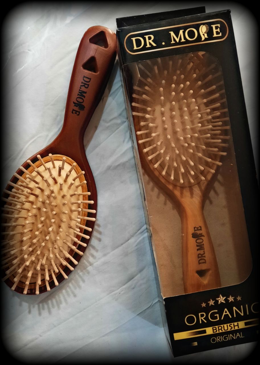 برس دندانه چوبی دسته پلاستیکی(ِDr.More)