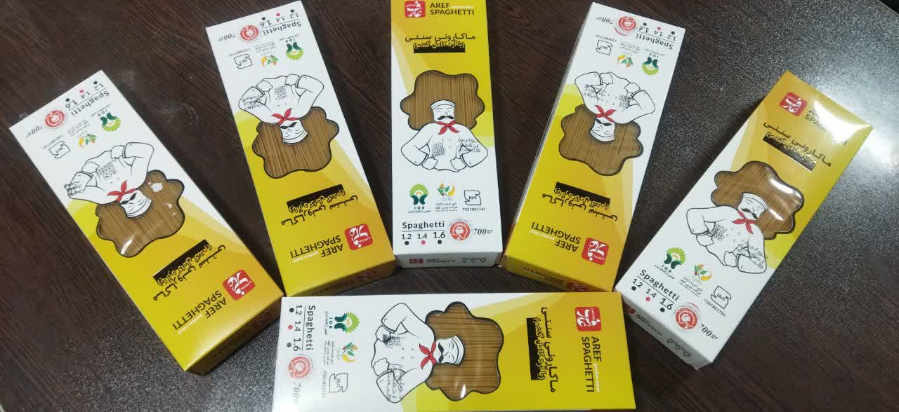 ماکارانی طبیعی با آرد کامل(عارف)