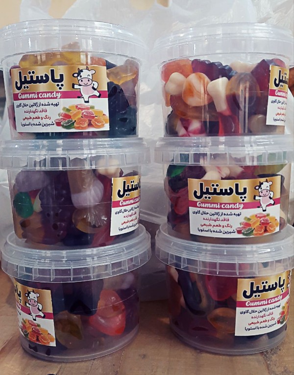 پاستیل قوطی